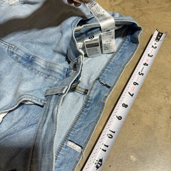 Levis Silver Tab Mom Jeans Womens 31x27 Blue Denim High Rise Medium Wash - Picture 6 of 12